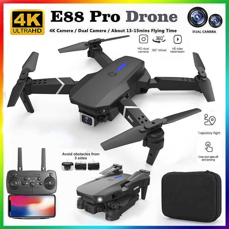 Kids Toys Drone - 2026 NEW E88 Professional HD 4K