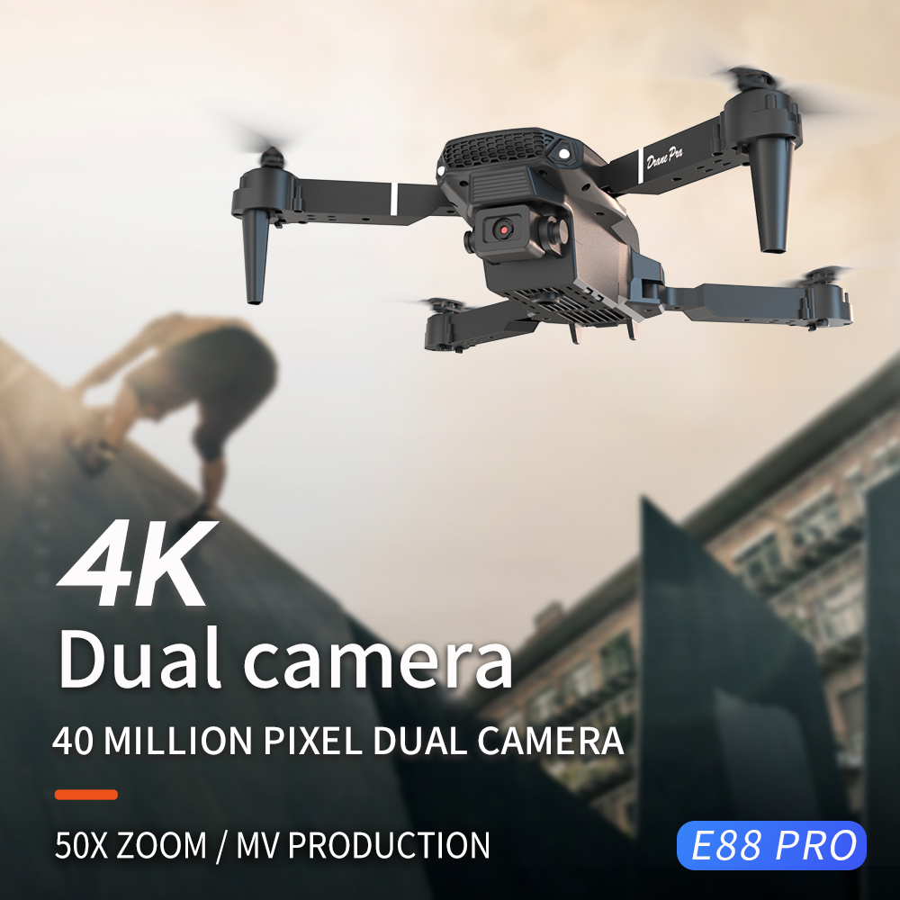 2026 NEW E88 Professional HD 4 - Kids Toys Drone ulasan dan harga