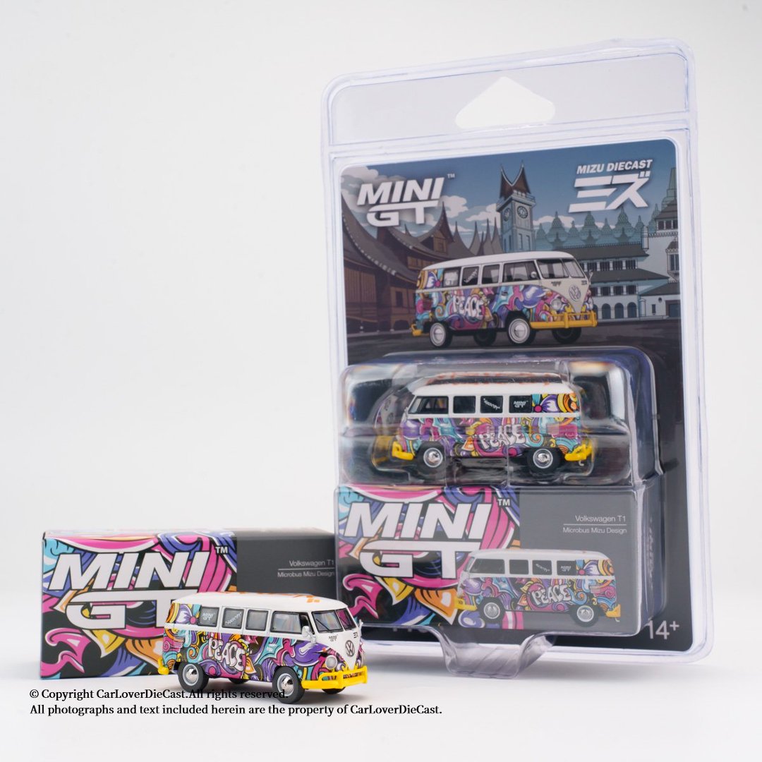 MINIGT 1:64 Volkswagen T1 Micr - Kids Toys Usa ulasan dan harga