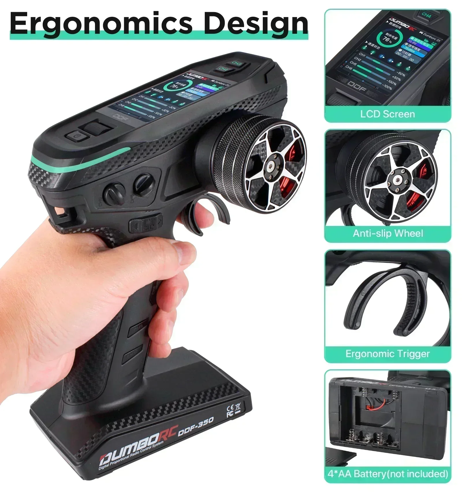DUMBORC DDF-350 10CH RC Remote - Kids Toys Remote Car ulasan dan harga