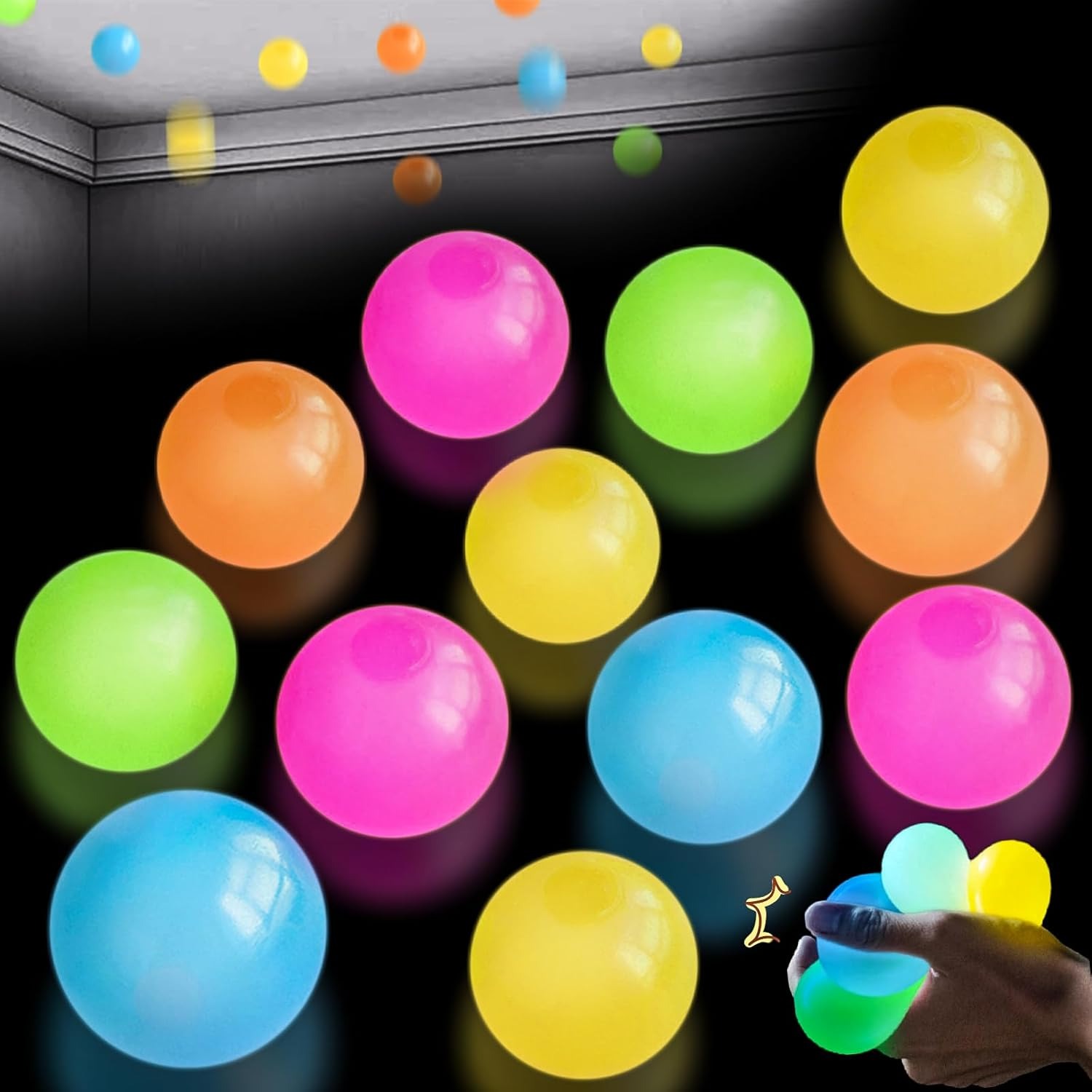 5/10Pcs Glow in The Dark Stick - Kids Toys Under £5 ulasan dan harga