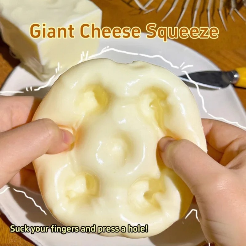 Taba Squishy Cheese Cube Stres - Kids' Toy ulasan dan harga