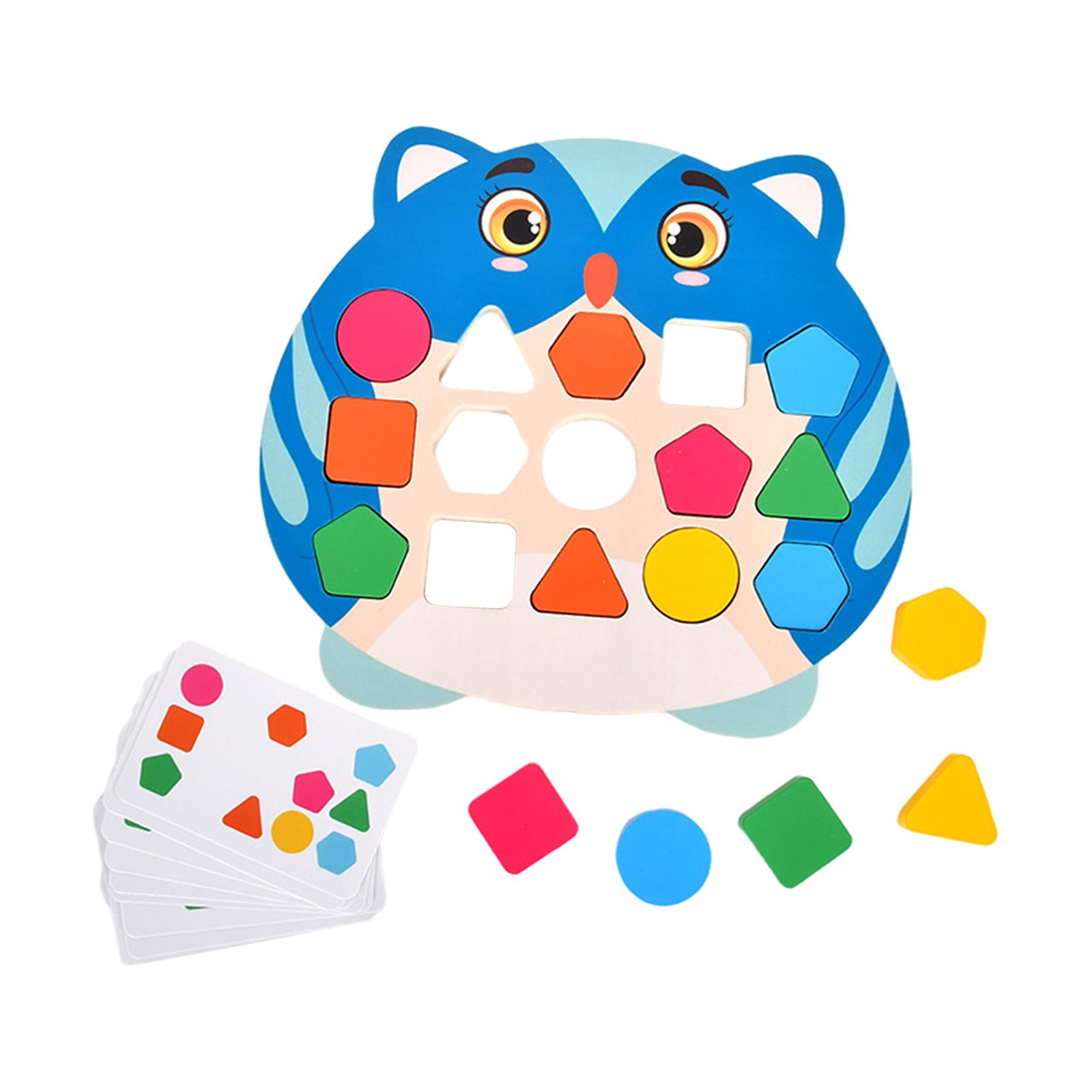 Shape Matching Game Kids Valen - Kids Toys Under £5 ulasan dan harga