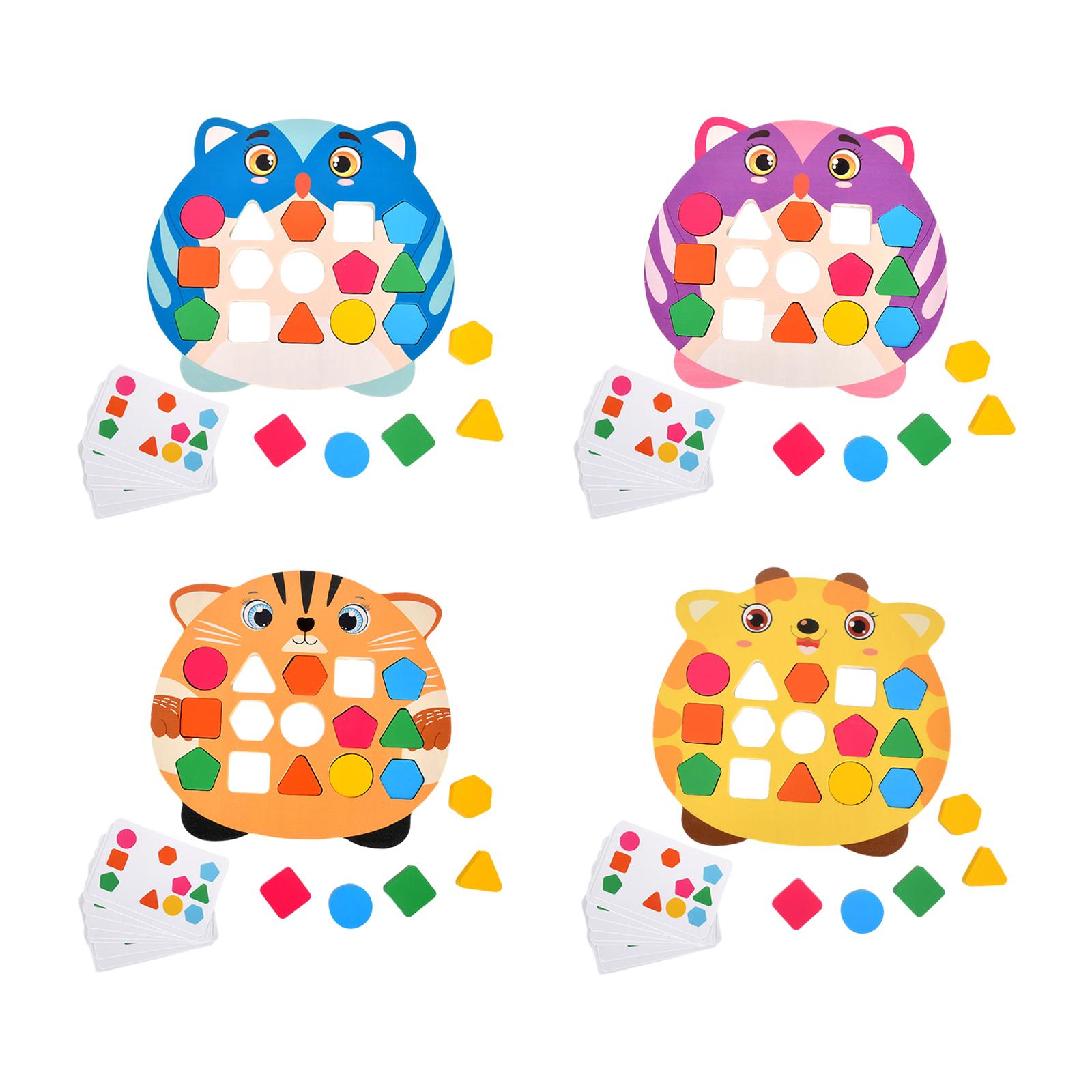 Shape Matching Game Kids Valen - Kids Toys Under £5 ulasan dan harga