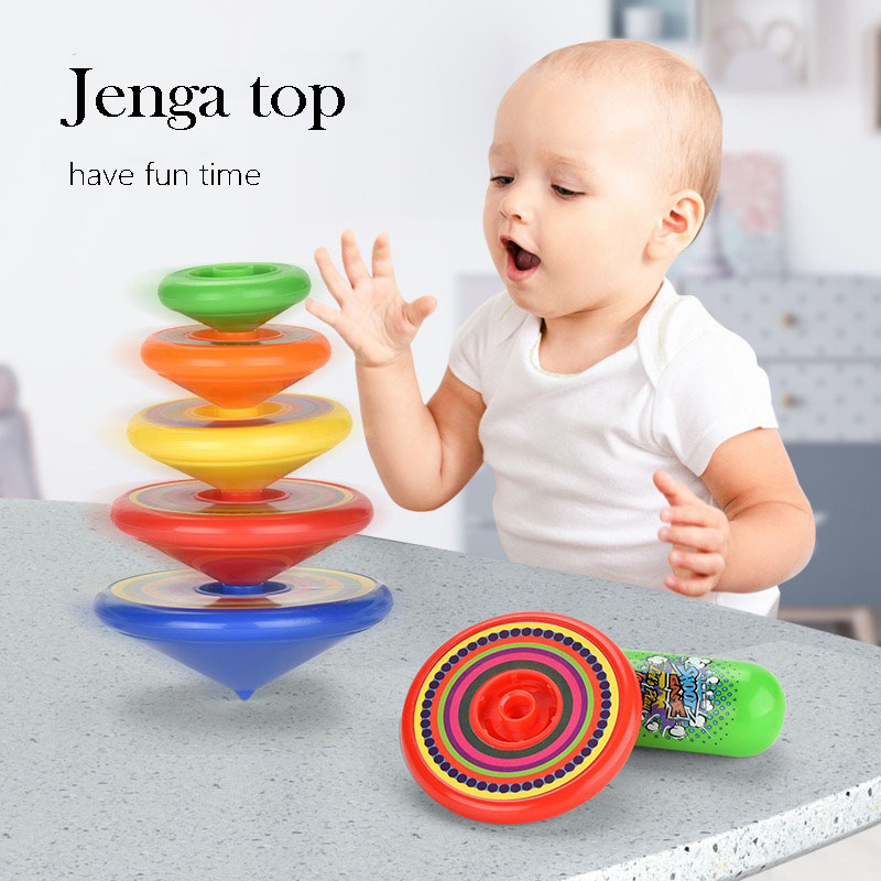 Stacking Spinning Top Toy For  - Kids Toys Under £5 ulasan dan harga