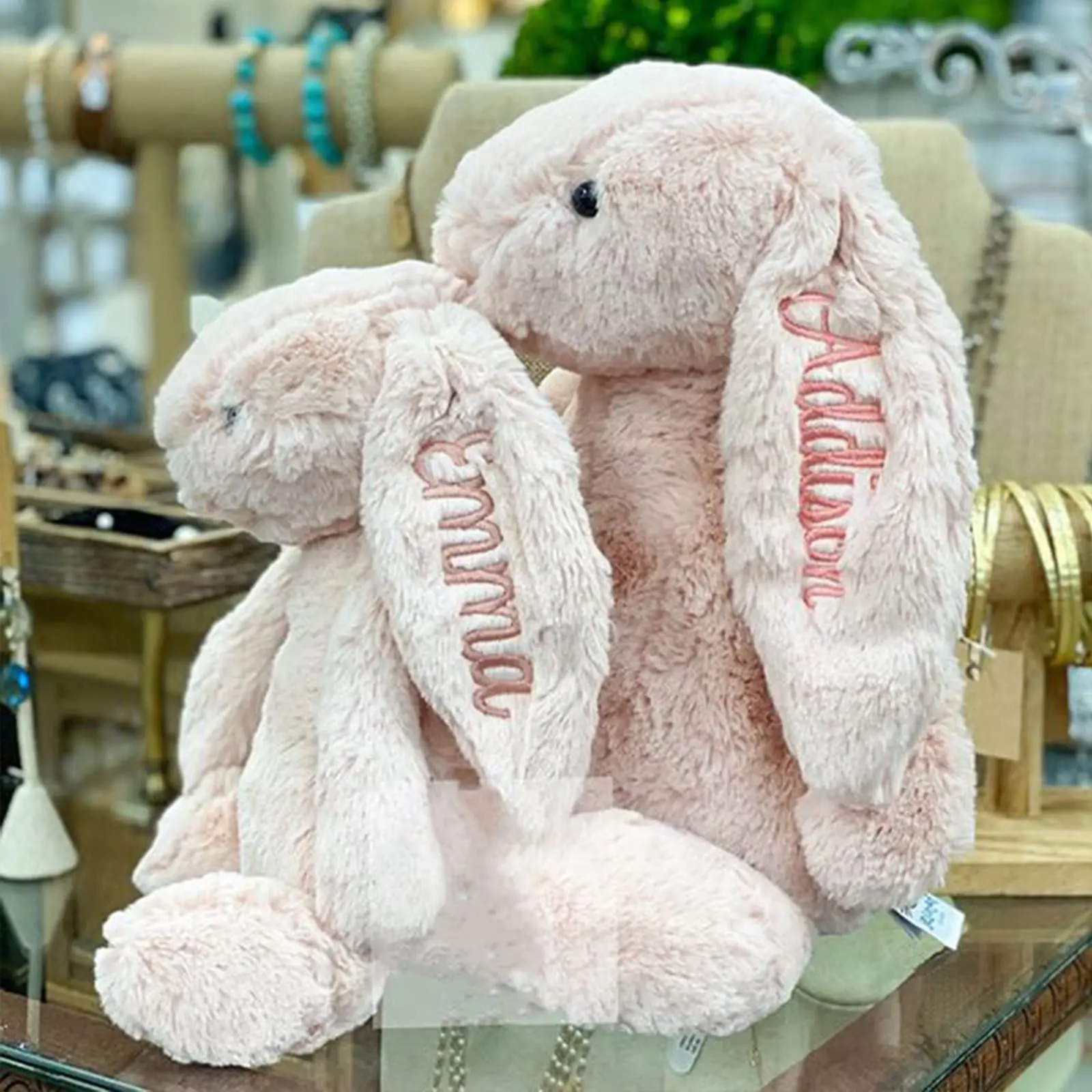 Embroidered Plush Bunny toys P - Kids Toys Names ulasan dan harga