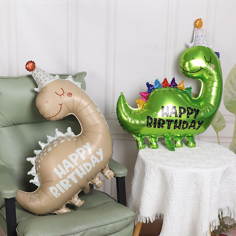 Dinosaur Aluminum Film Balloon - Toys Background For Kids ulasan dan harga