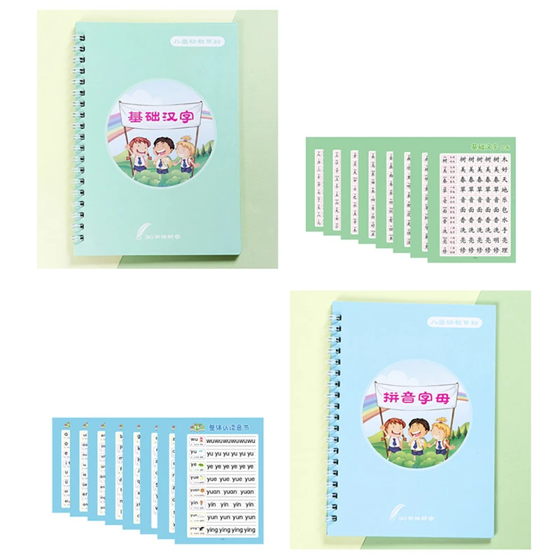 8pcs Reusable Numbers Copybook - Kids Toys Now ulasan dan harga