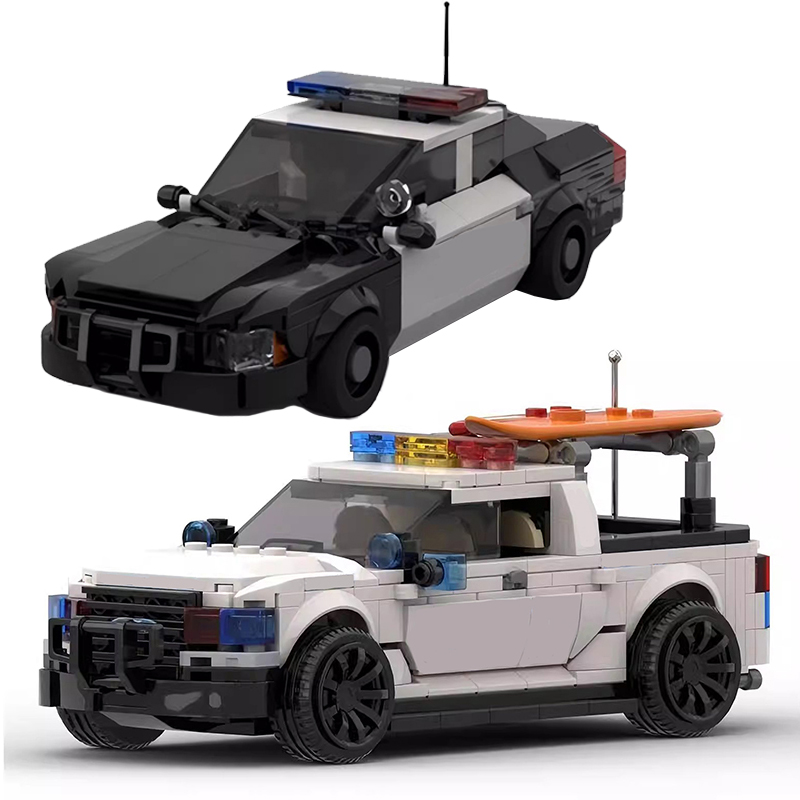 MOC Technical Car Forded Polic - Kids Toys Victoria ulasan dan harga