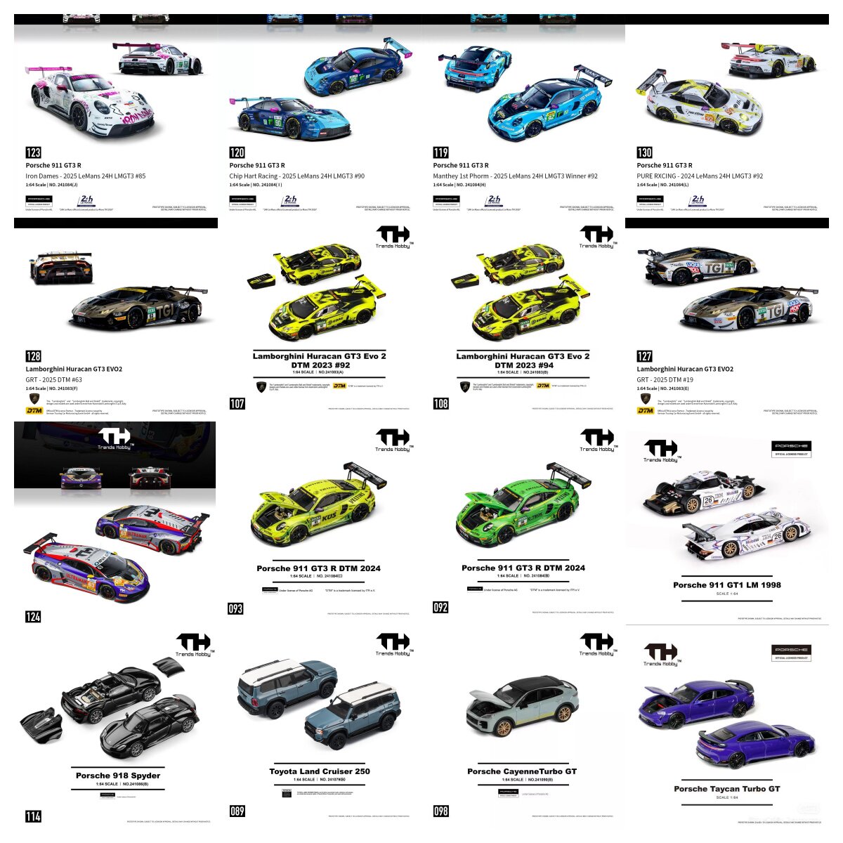 TH 1/64 Porsche 911 GT3 R LeMa - Kids' Toy ulasan dan harga