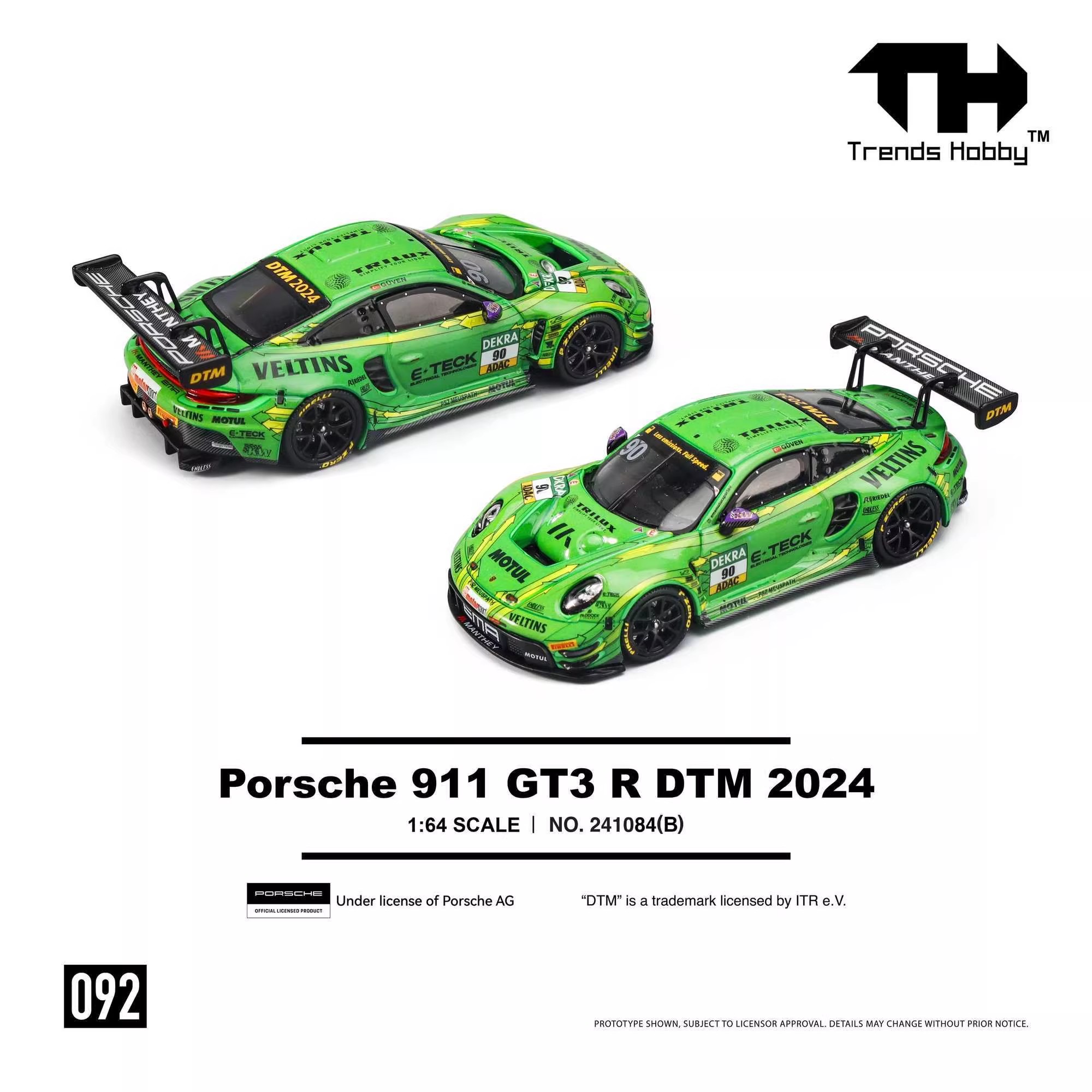 TH 1/64 Porsche 911 GT3 R LeMa - Kids' Toy ulasan dan harga