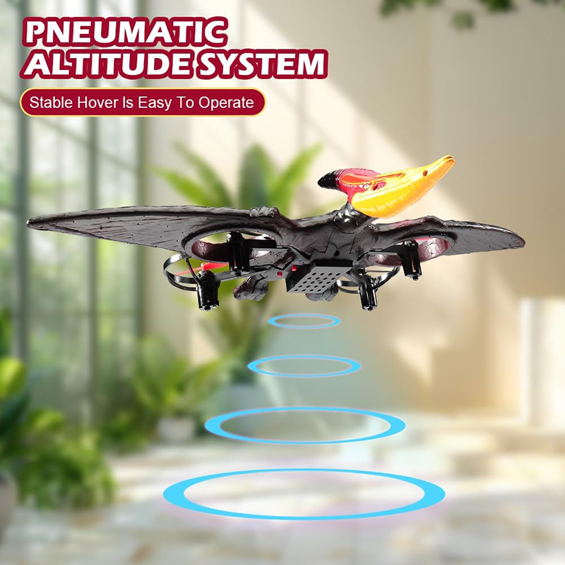 RC Plane Pterosaur 2.4G 6-Axis - Kids Toys Under £5 ulasan dan harga