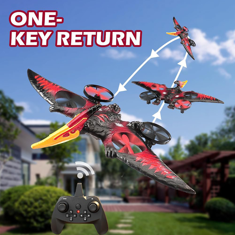 RC Plane Pterosaur 2.4G 6-Axis - Kids Toys Under £5 ulasan dan harga
