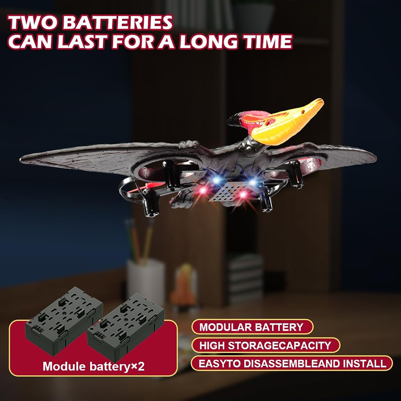 RC Plane Pterosaur 2.4G 6-Axis - Kids Toys Under £5 ulasan dan harga
