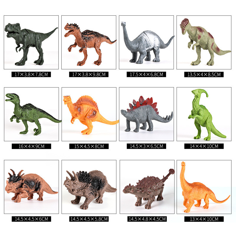 44Pcs Jurassic Dinosaurs Set S - Kids Toys Under 100 ulasan dan harga
