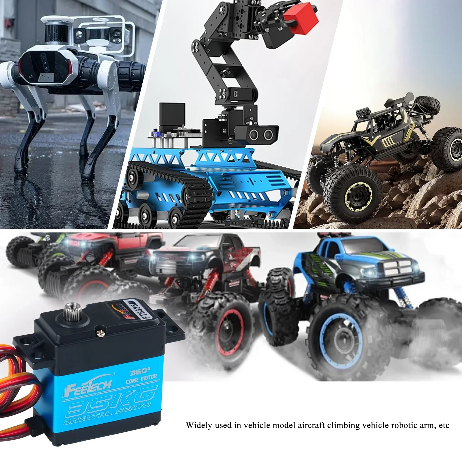 Feetech FT6335M Digital RC Ser - Kids Toys Remote Car ulasan dan harga