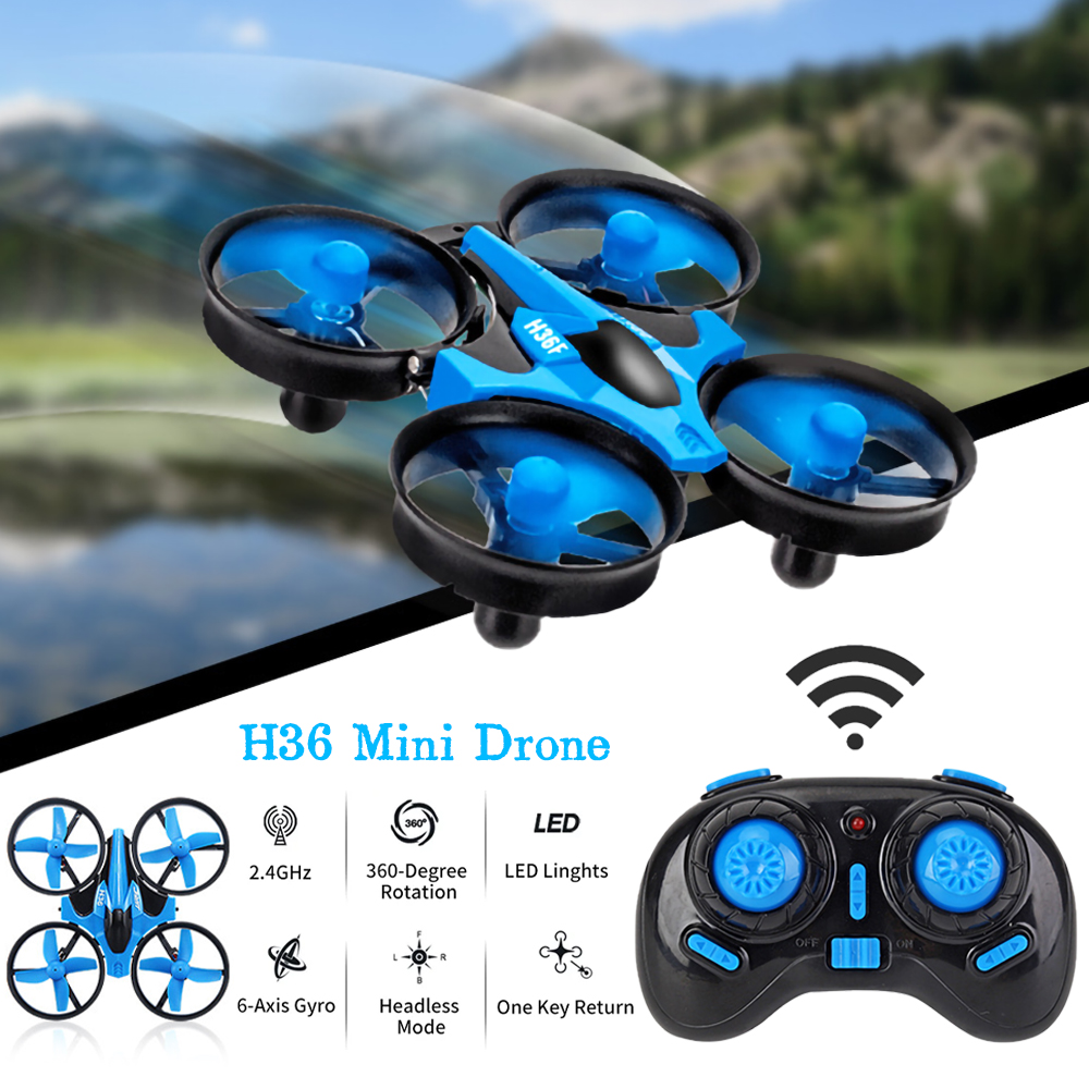 JJRC H36 Mini Rc Drone 4ch 6-A - Kids Toys Drone ulasan dan harga