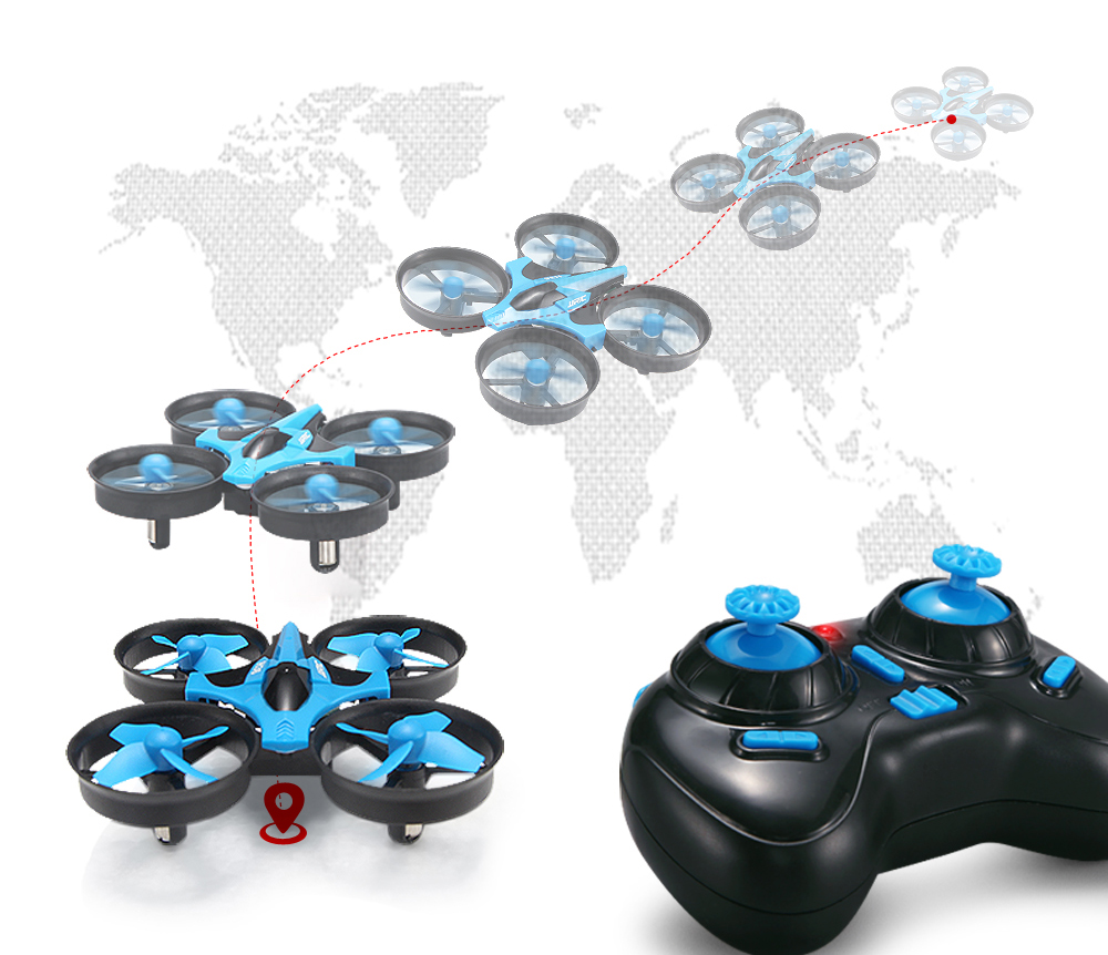 JJRC H36 Mini Rc Drone 4ch 6-A - Kids Toys Drone ulasan dan harga