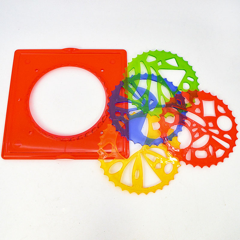 5 in 1 Spiral Art Gear Geometr - Kids Toys Under £5 ulasan dan harga