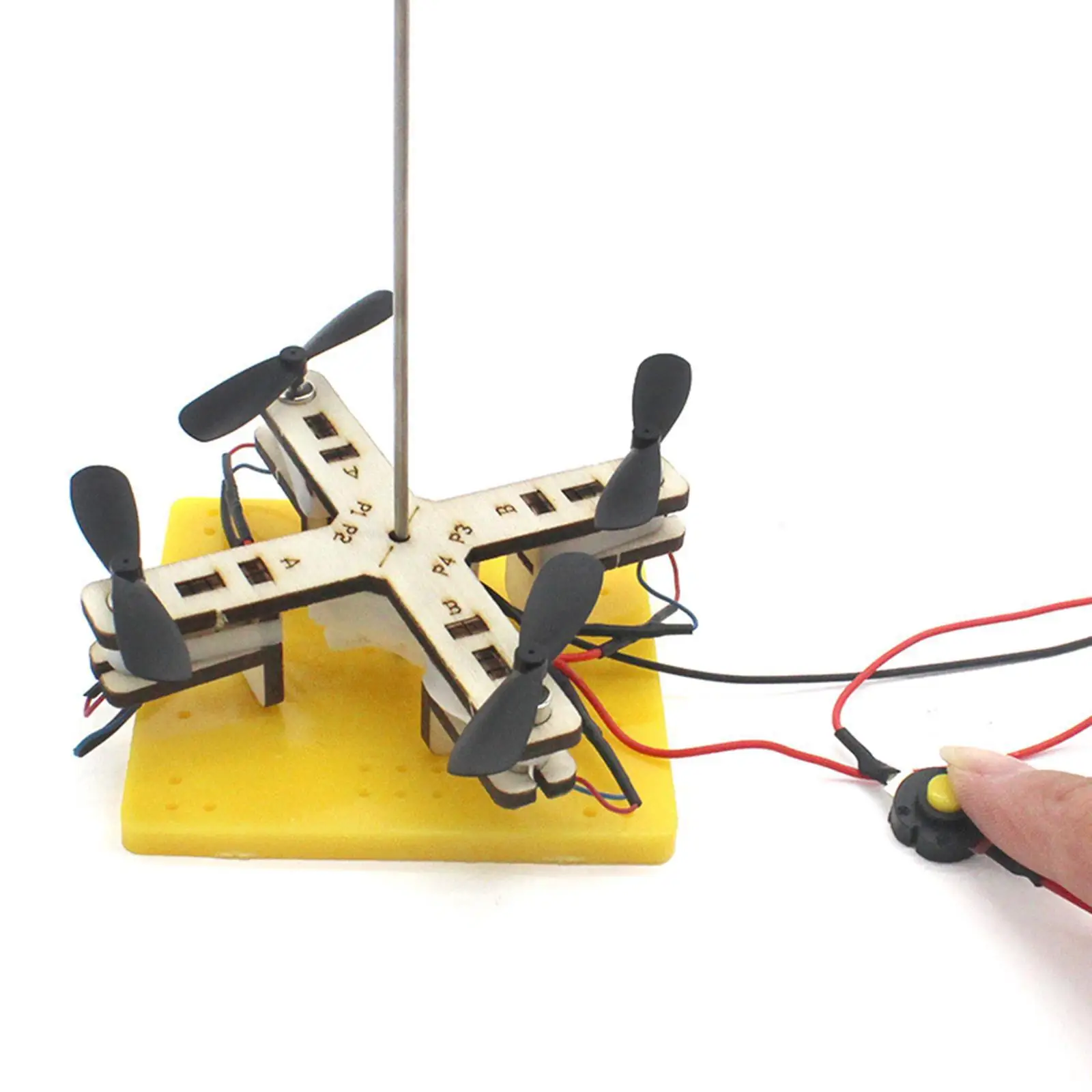 1PCS DIY Drone Model Kids Scie - Kids Toys Drone ulasan dan harga