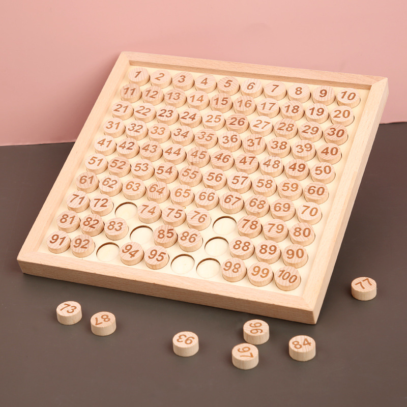 100 Counting Board Montessori  - Kids Toys Under 100 ulasan dan harga