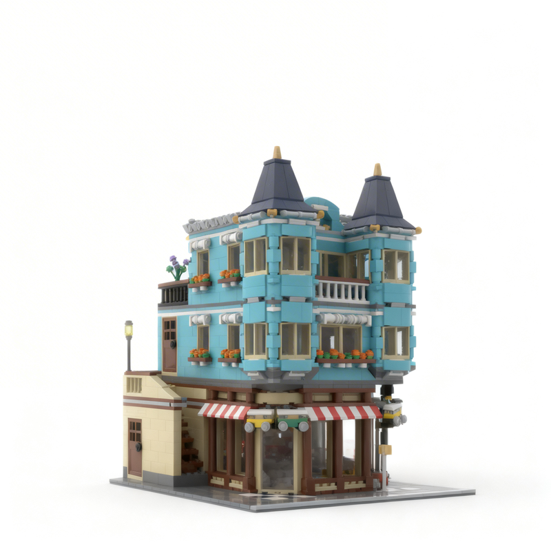 2231pcs MOC Town House Toy Sho - Kids Toys Now ulasan dan harga