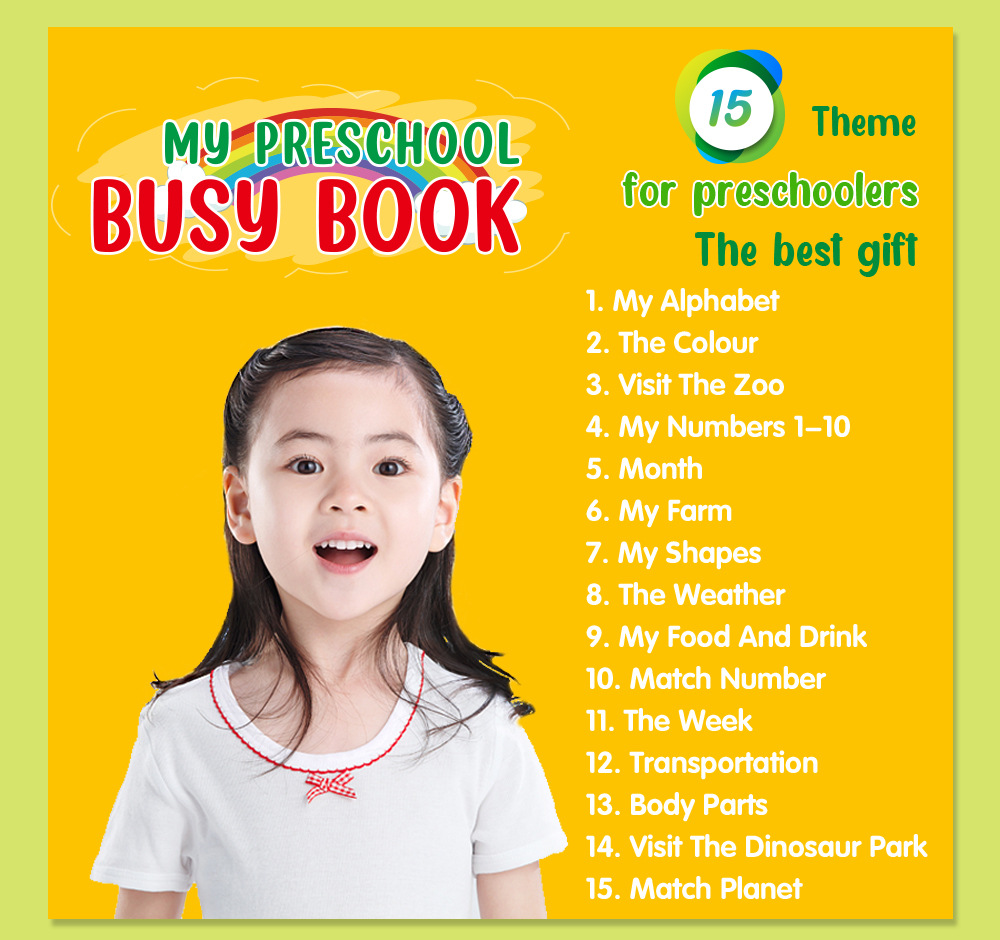 Busy Book for Kids 2-5 Years P - Kids Toys Now ulasan dan harga